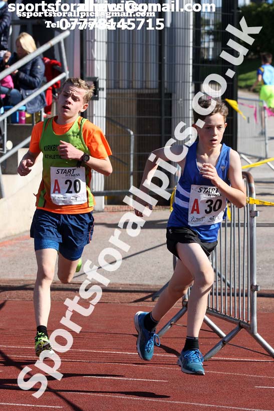 Boys under-13s  Northern 3 Stage Road Relay, SportsCity, Manchester. Photo: David T. Hewitson/Sports for All Pics